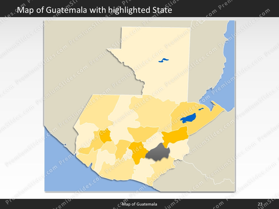 powerpoint map guatemala