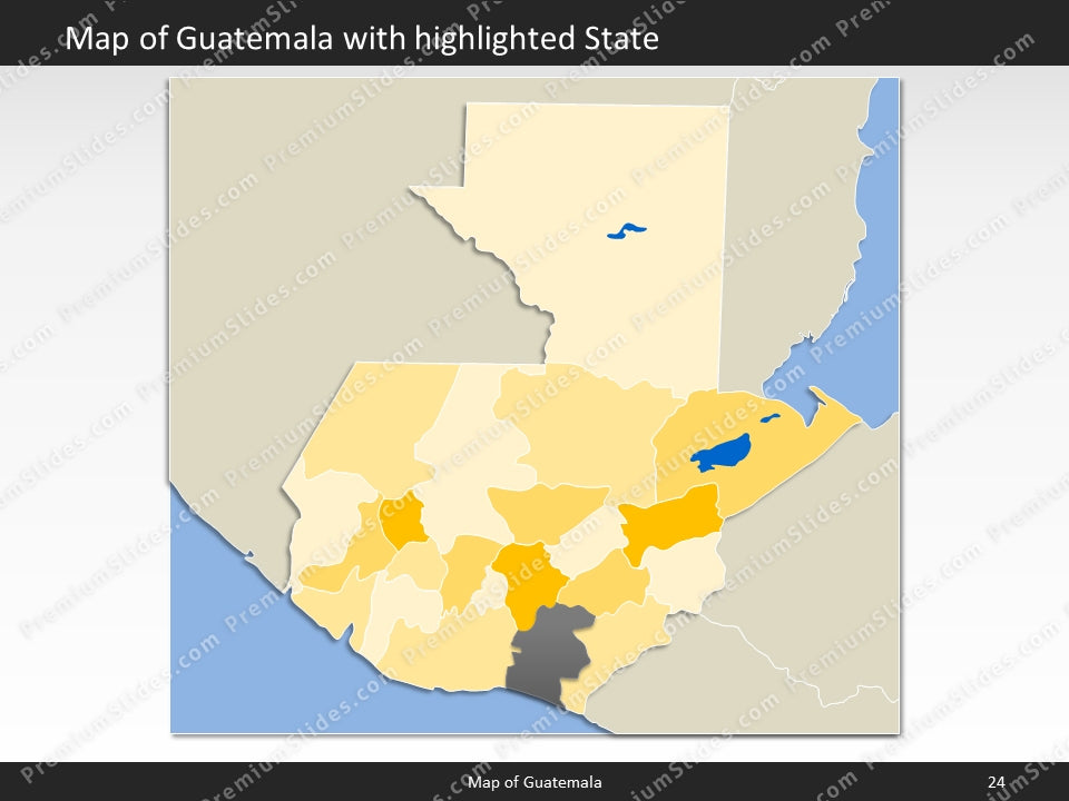 powerpoint map guatemala