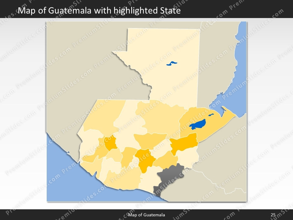 powerpoint map guatemala