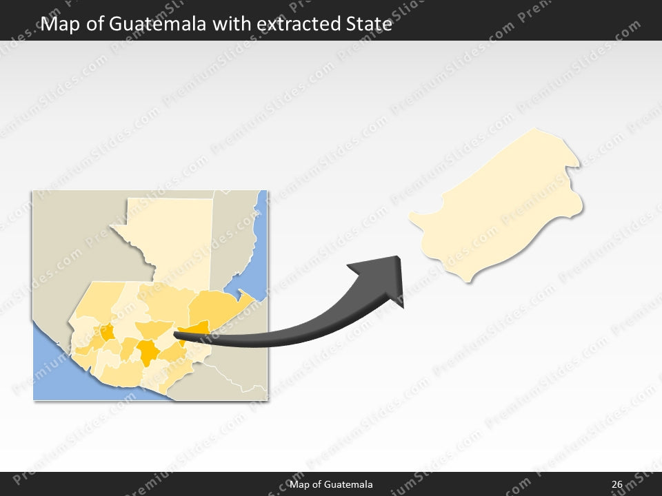 powerpoint map guatemala