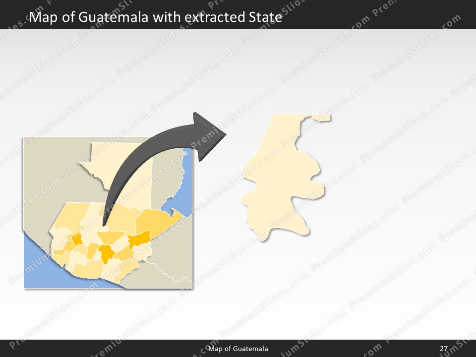 powerpoint map guatemala