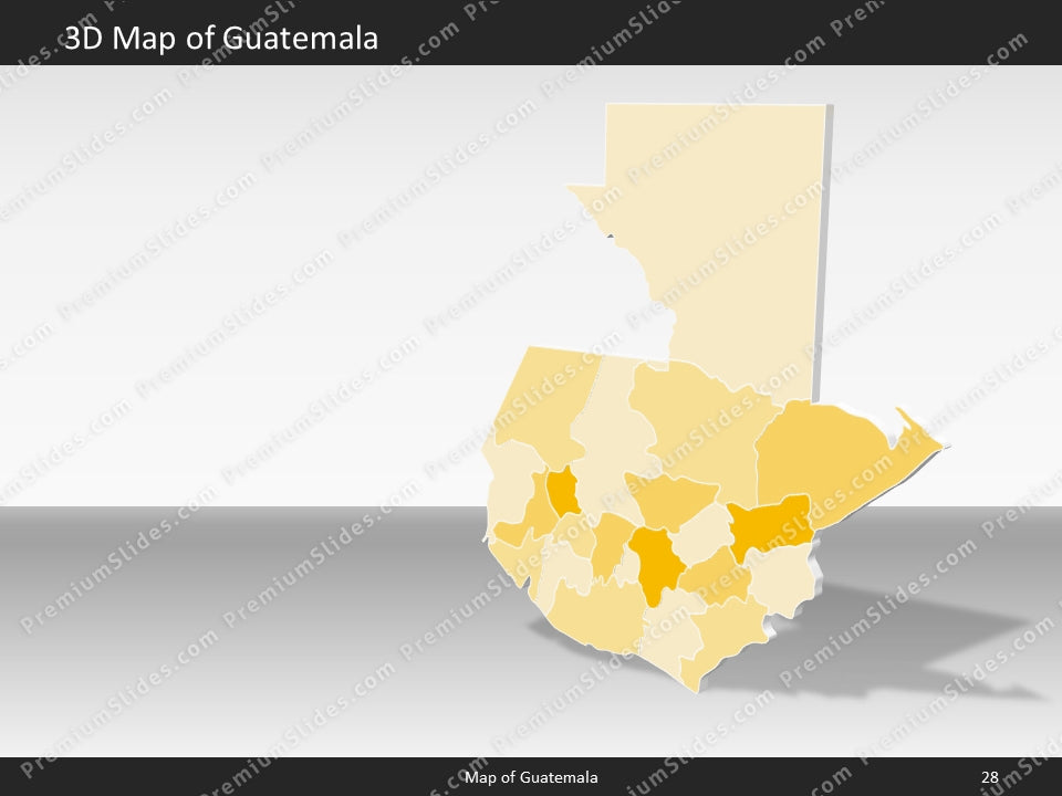 powerpoint map guatemala