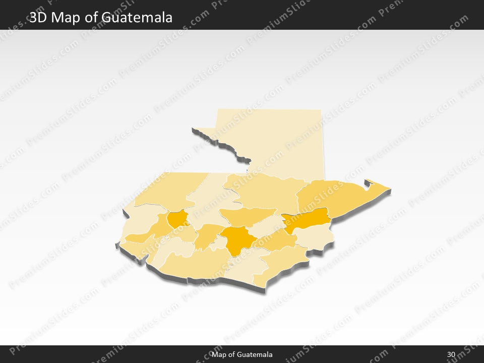 powerpoint map guatemala