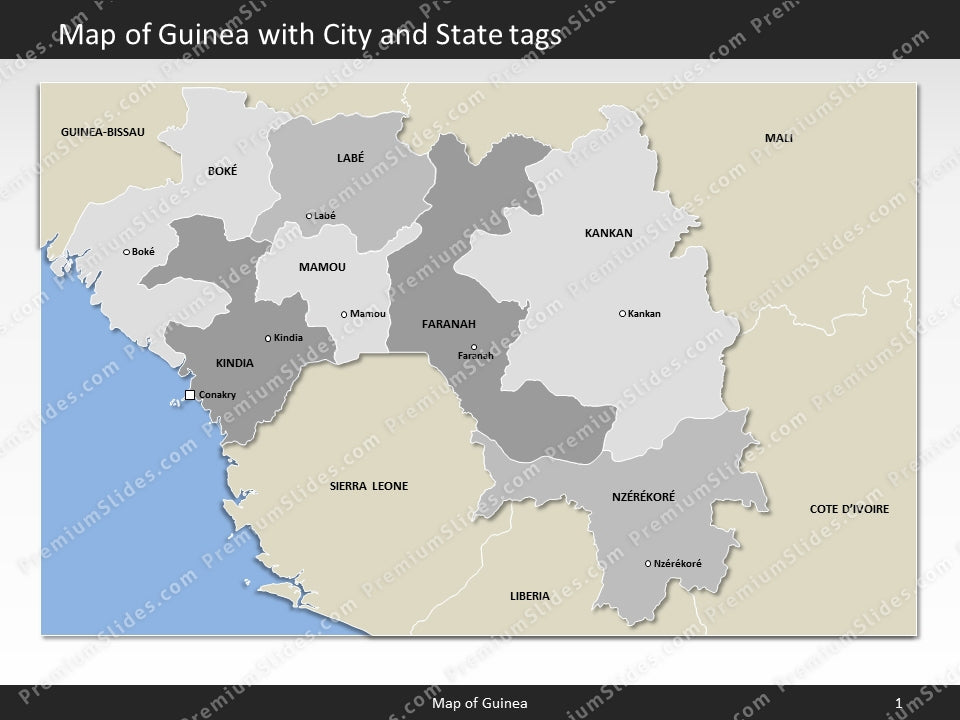 powerpoint map guinea