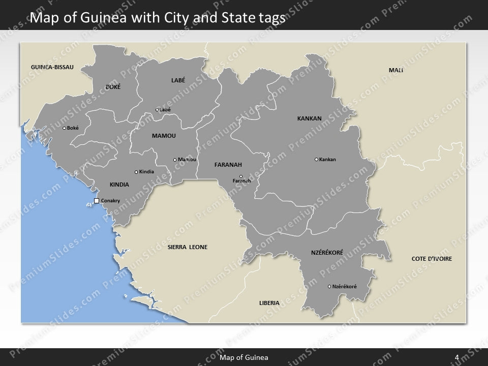 powerpoint map guinea