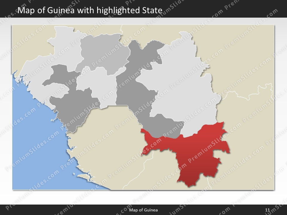 powerpoint map guinea