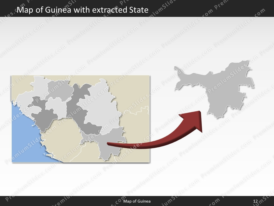 powerpoint map guinea