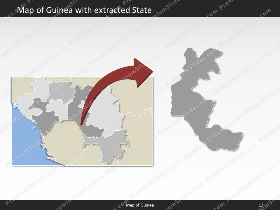 powerpoint map guinea