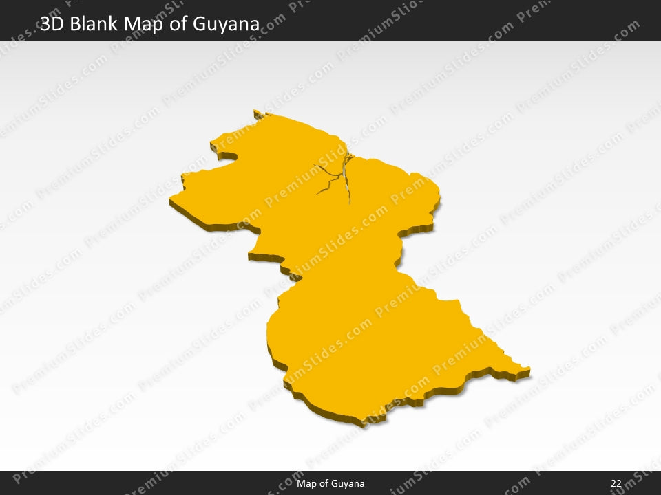 powerpoint map guyana