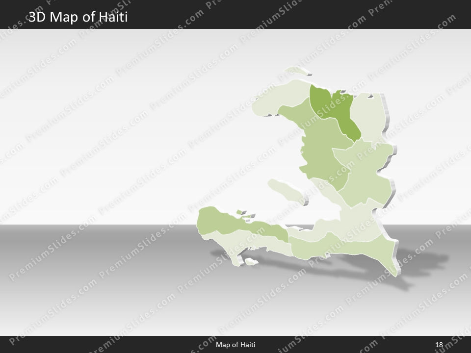 powerpoint map haiti