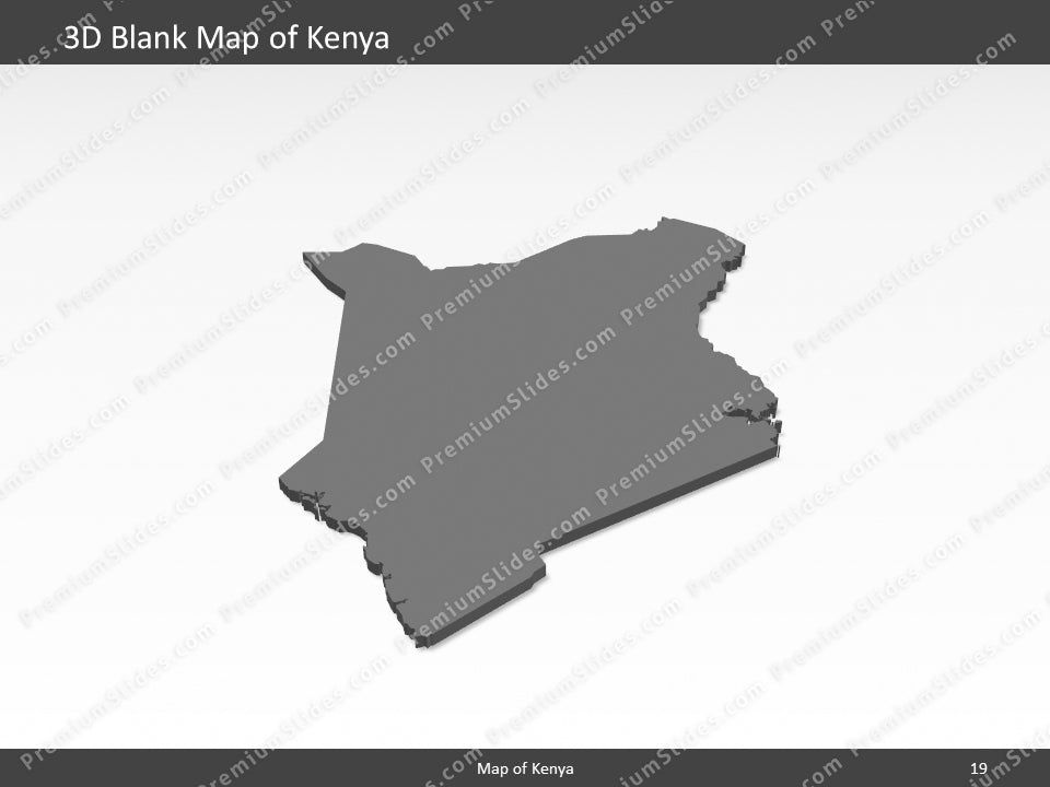 powerpoint map kenya