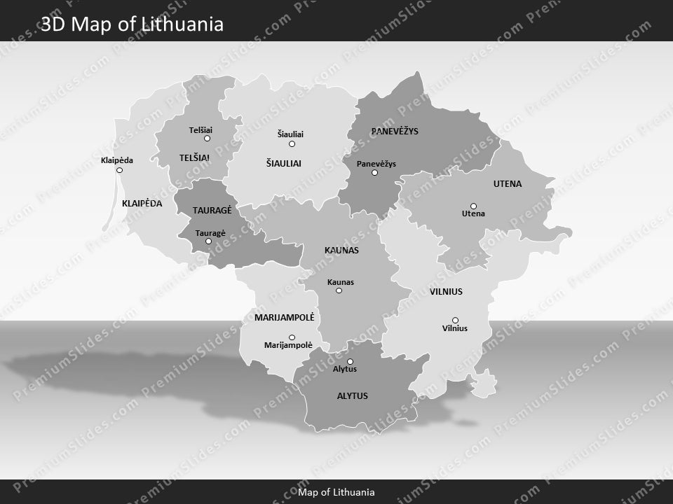 powerpoint-map-lithuania
