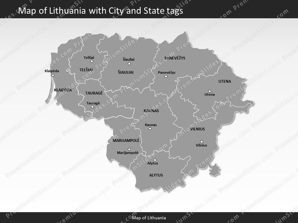powerpoint-map-lithuania