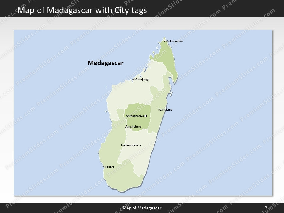 powerpoint map madagascar