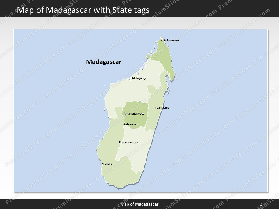 powerpoint map madagascar