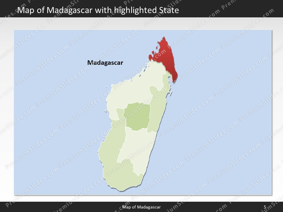 powerpoint map madagascar