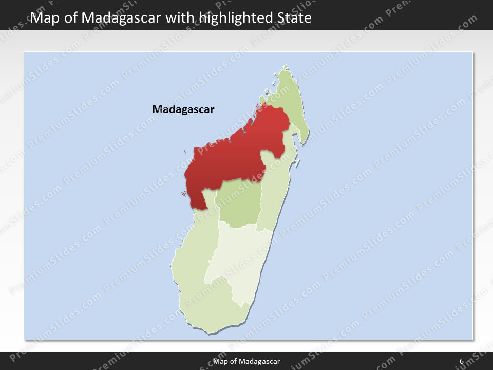 powerpoint map madagascar