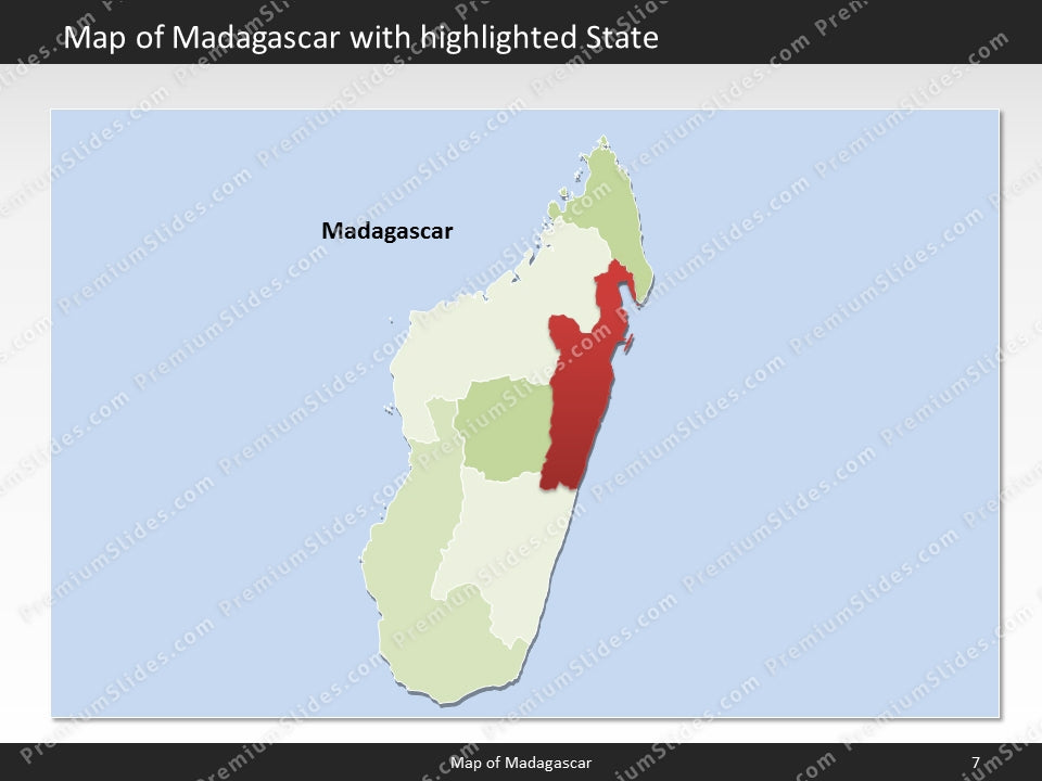 powerpoint map madagascar