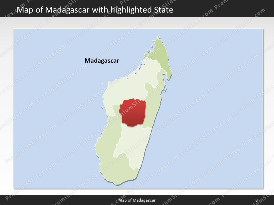 powerpoint map madagascar