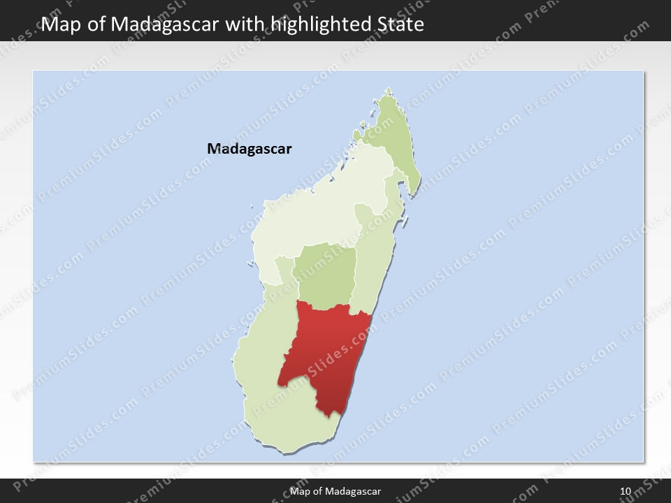 powerpoint map madagascar