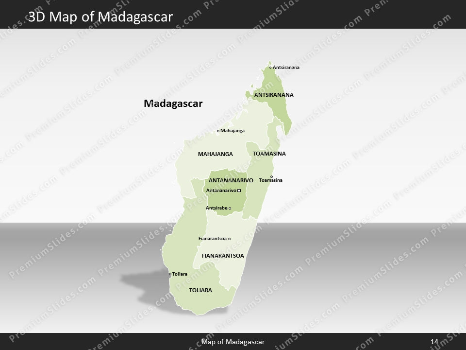 powerpoint map madagascar