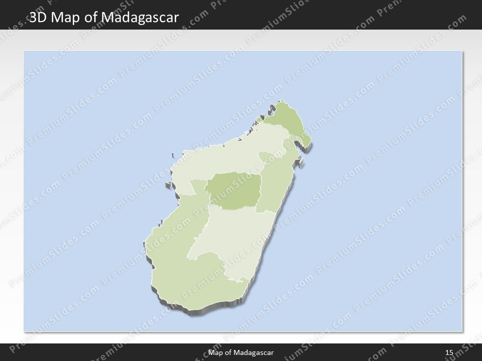 powerpoint map madagascar