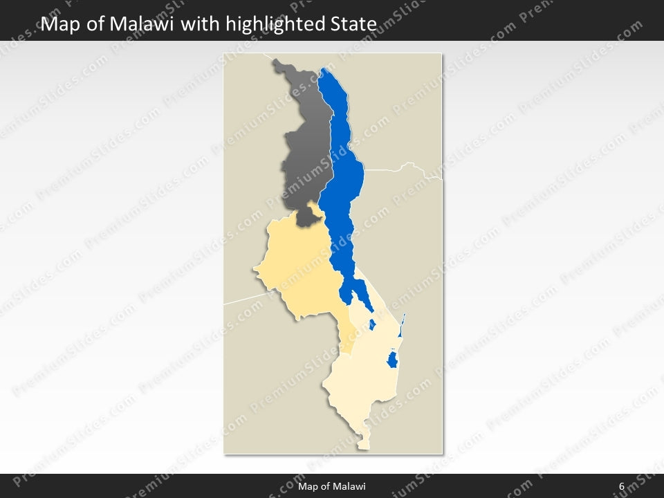 powerpoint map malawi