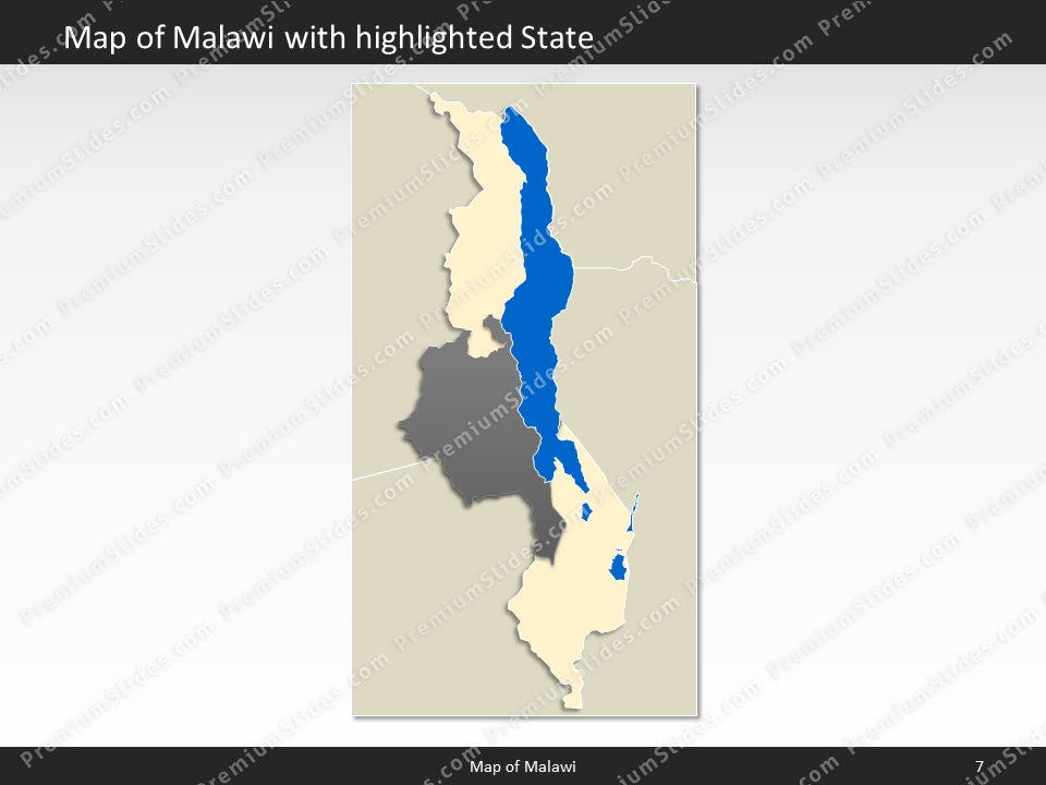 powerpoint map malawi