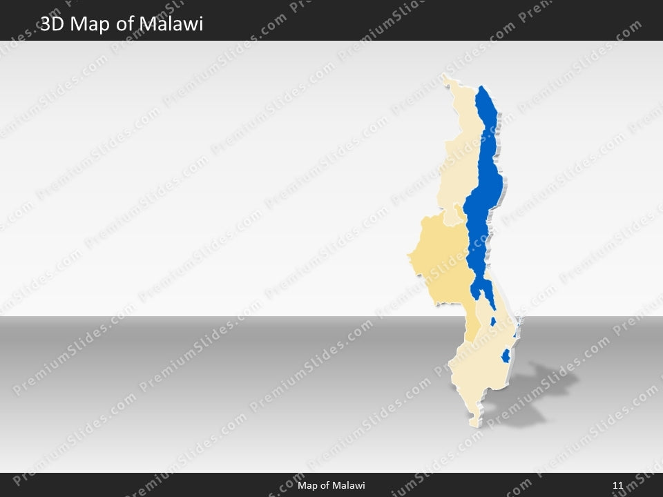 powerpoint map malawi