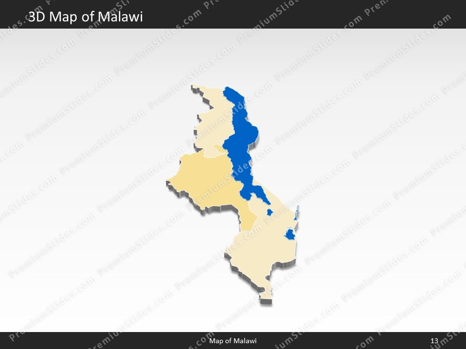 powerpoint map malawi