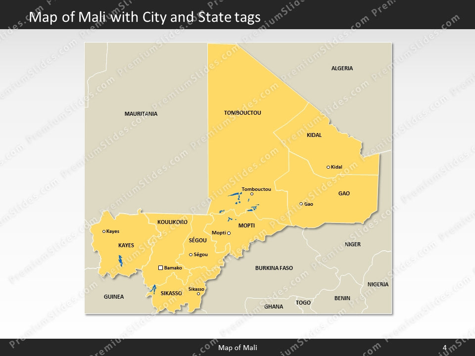 powerpoint map mali