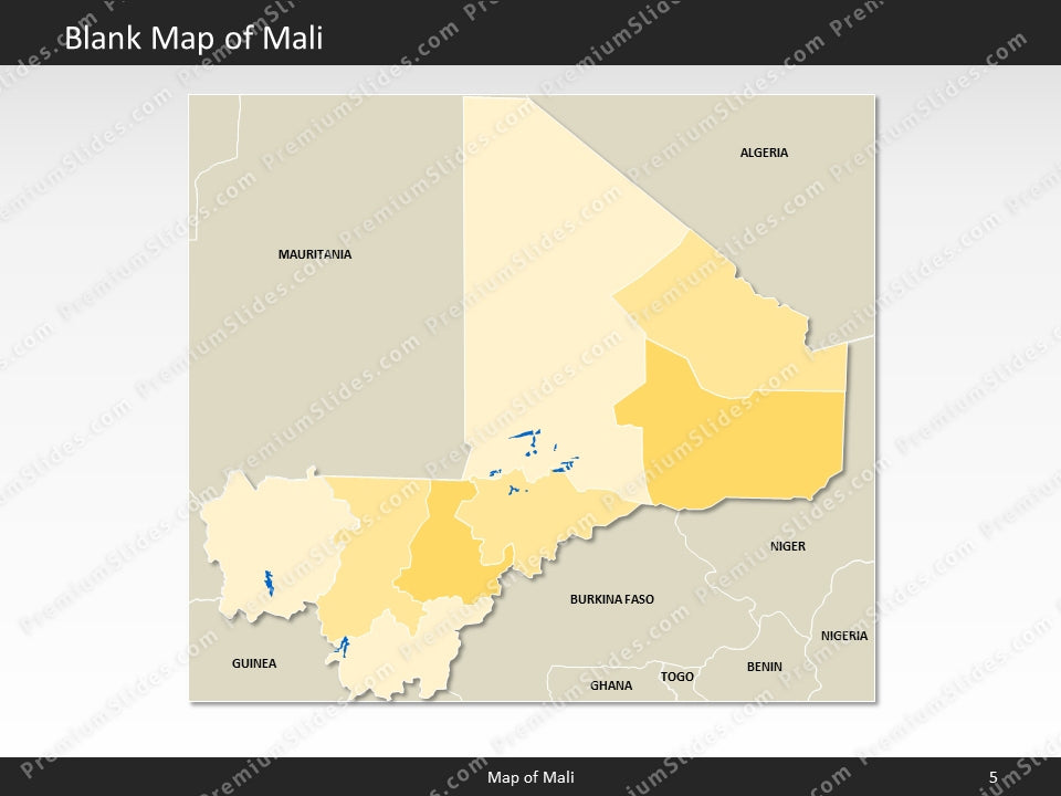 powerpoint map mali