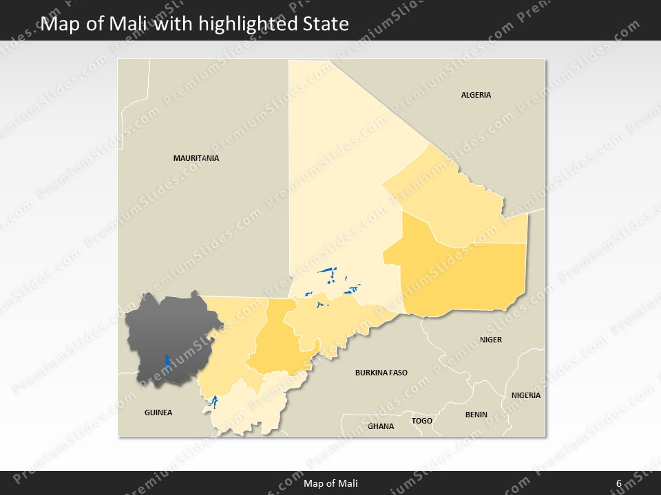 powerpoint map mali