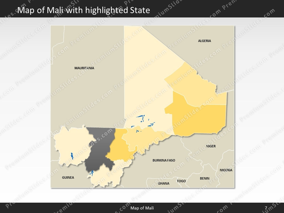 powerpoint map mali