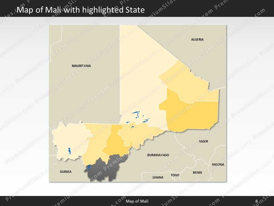 powerpoint map mali