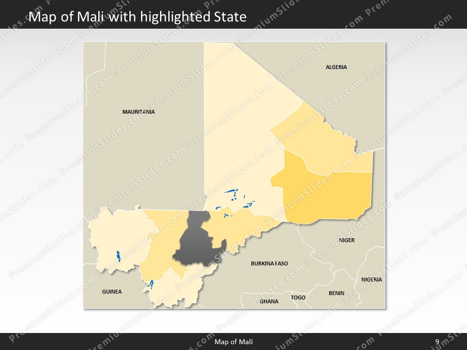 powerpoint map mali