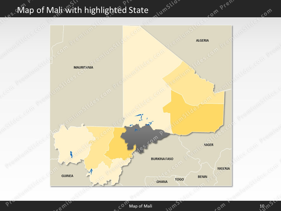 powerpoint map mali