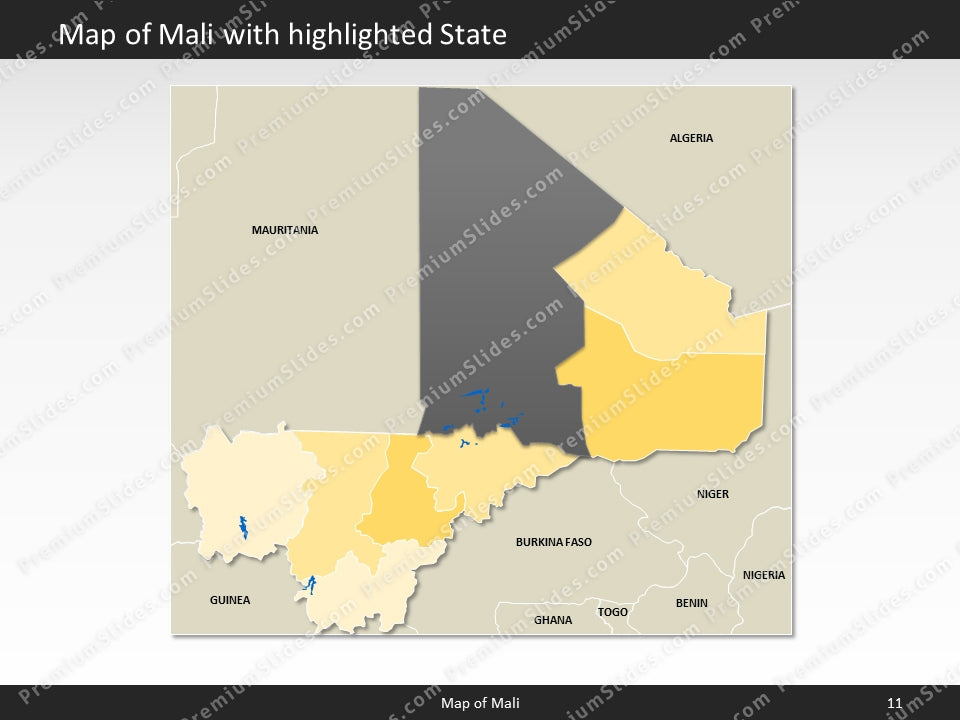 powerpoint map mali