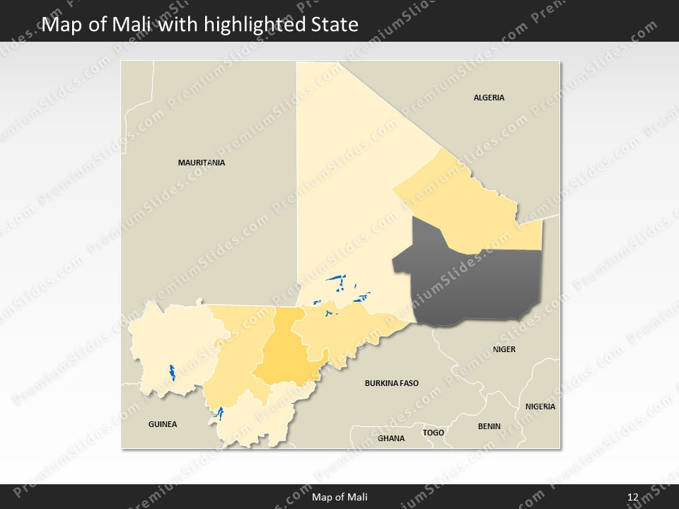powerpoint map mali
