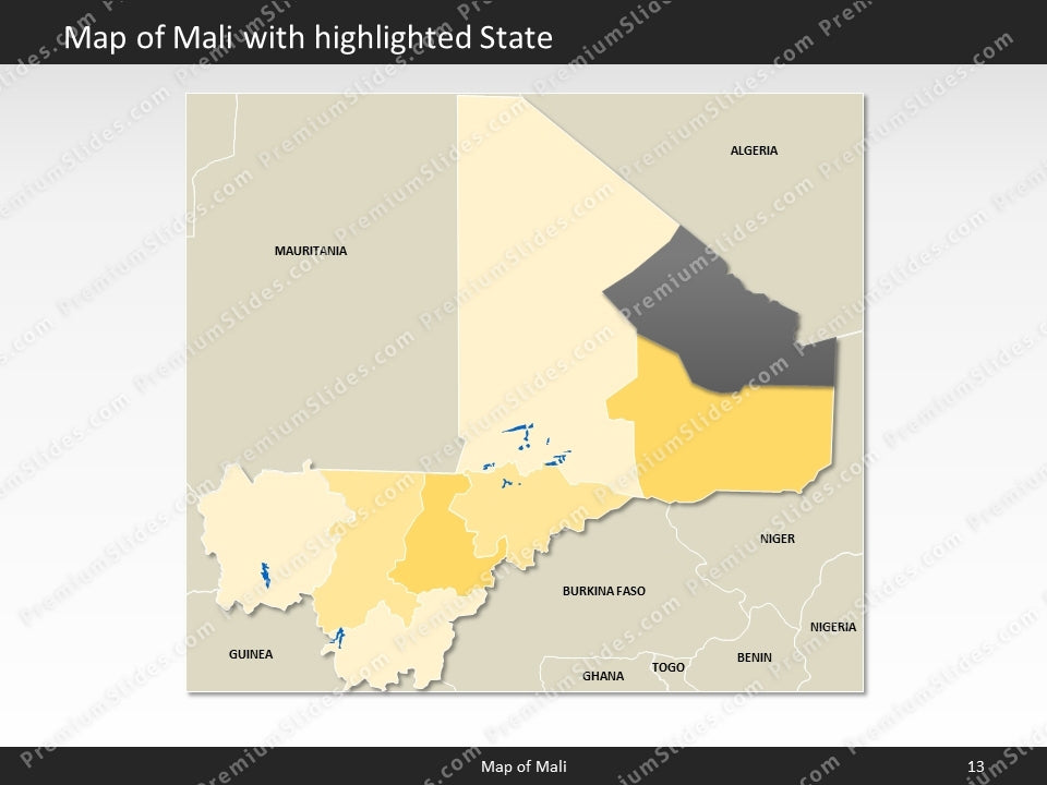 powerpoint map mali
