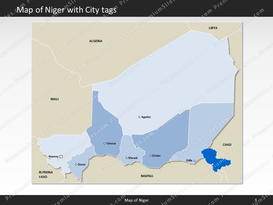 powerpoint map niger
