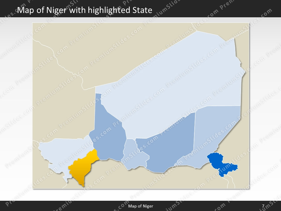 powerpoint map niger