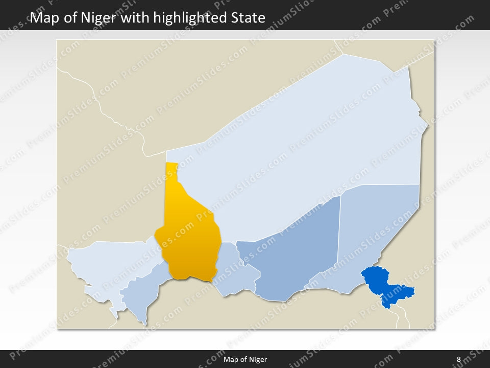 powerpoint map niger