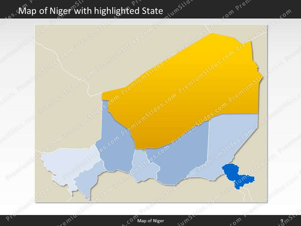 powerpoint map niger
