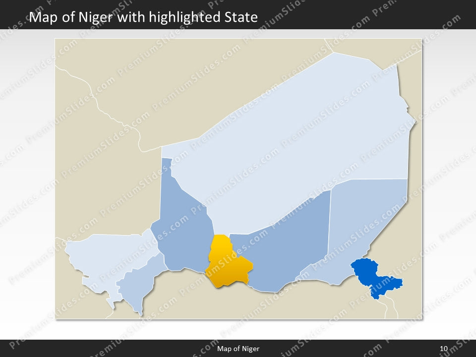 powerpoint map niger