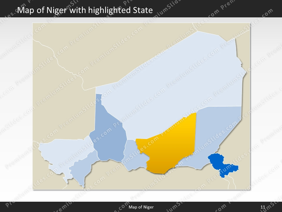 powerpoint map niger
