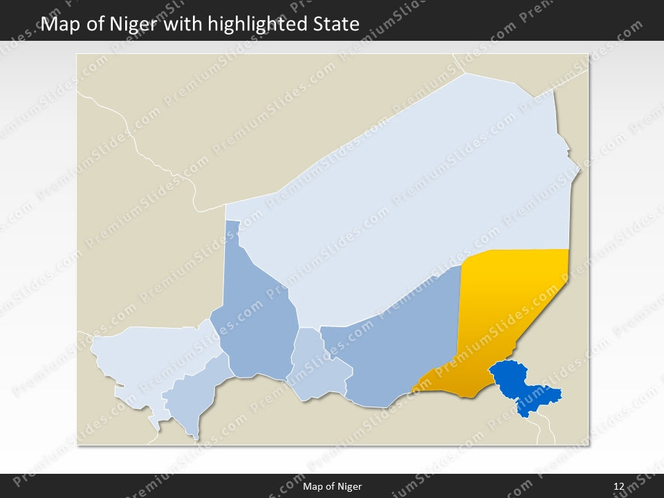 powerpoint map niger