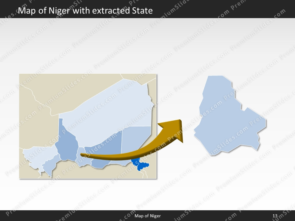 powerpoint map niger