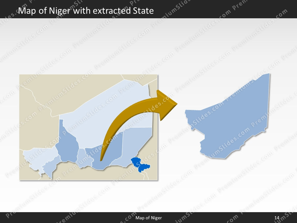 powerpoint map niger