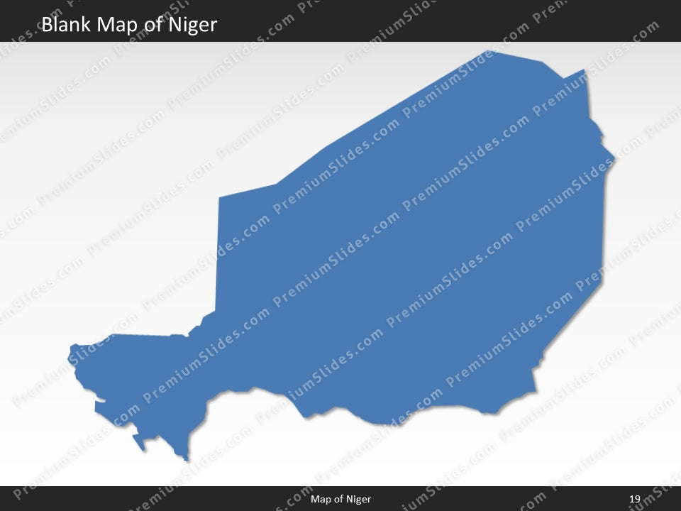 powerpoint map niger
